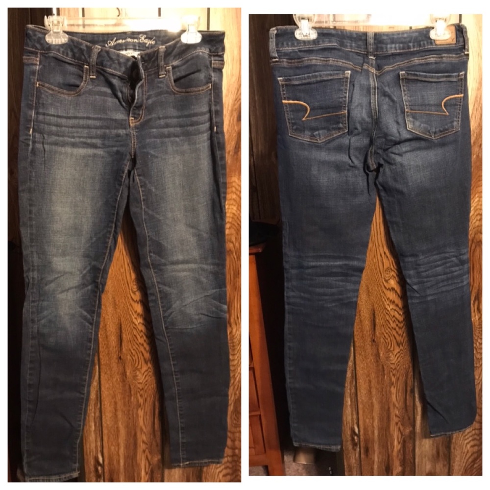 American eagle super stretch jeggings po